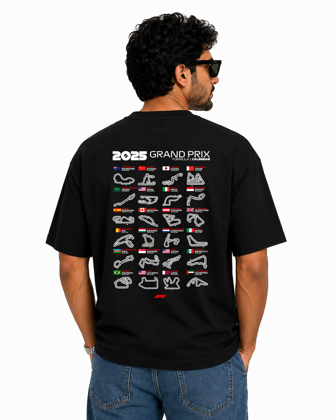 F1 Design Printed T-shirt 1
